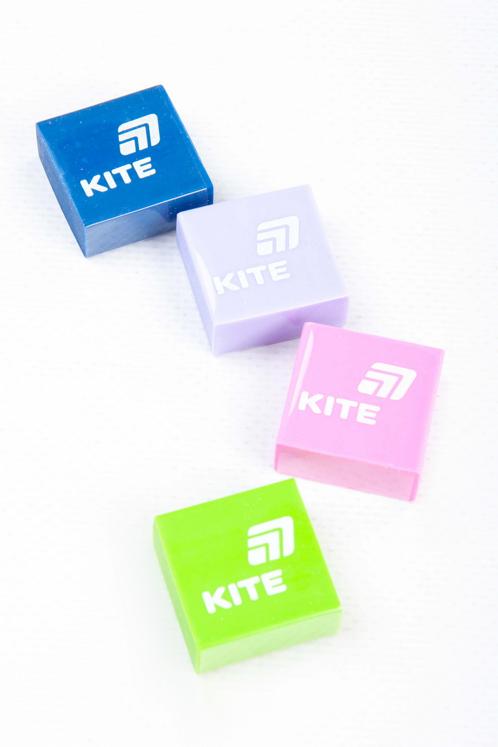 Гумка кольорова, KITE